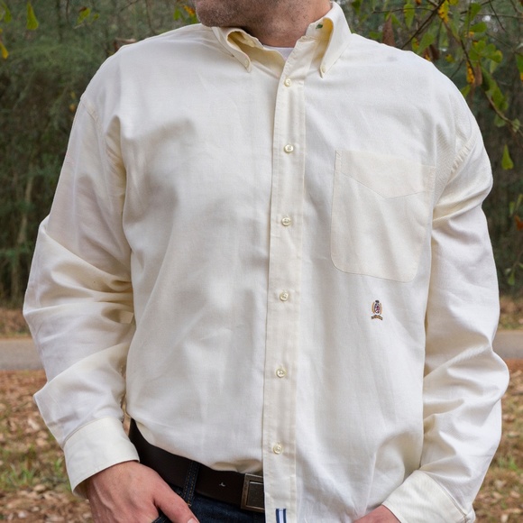 Tommy Hilfiger Other - Tommy Hilfiger Original Oxford (pale yellow)